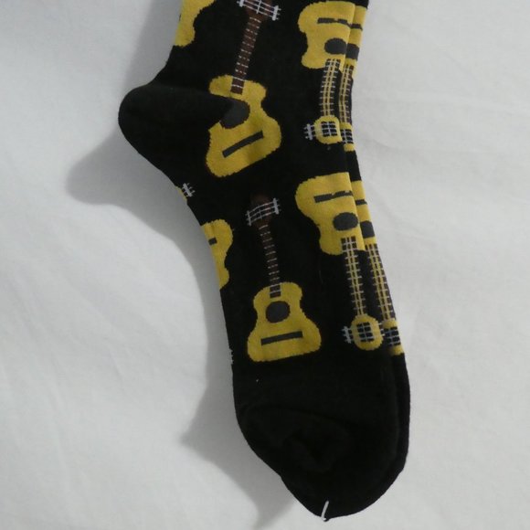GUITAR SOCKS | Dress Socks | Novelty | Fun | Business | BNWOT - Picture 6 of 6